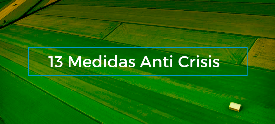 13 Medidas Anti Crisis Sector Agrario