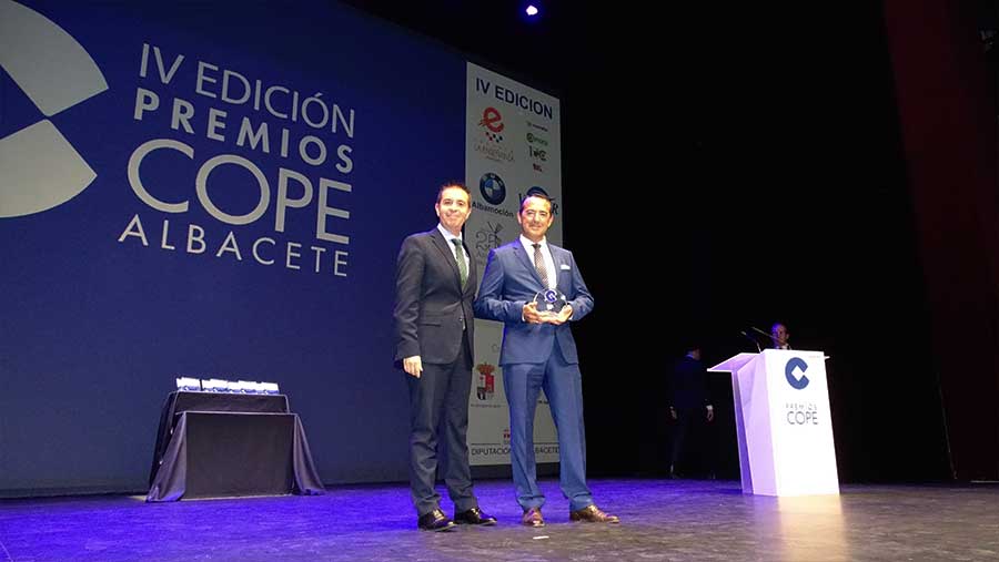 Ferroice: Premio Empresa Familiar - Industria Agroalimentaria en los IV Premios Cope Albacete