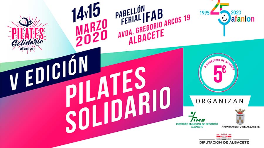 Ferroice empresa copatrocinadora del V Pilates Solidario 25º Aniversario AFANION